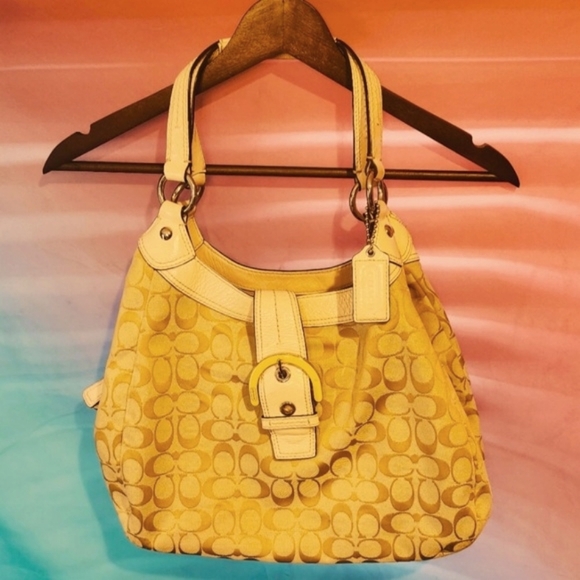 Coach Handbags - Coach Authentic Purse Tote Shoulder Bag PRISTINE condition both outside and in!!